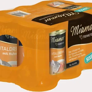 Sparpaket 2 x 6 x 135 ml Miamor Trinkfein Vitaldrink mit Huhn Sixpack Katzen Drink Sonderangebot